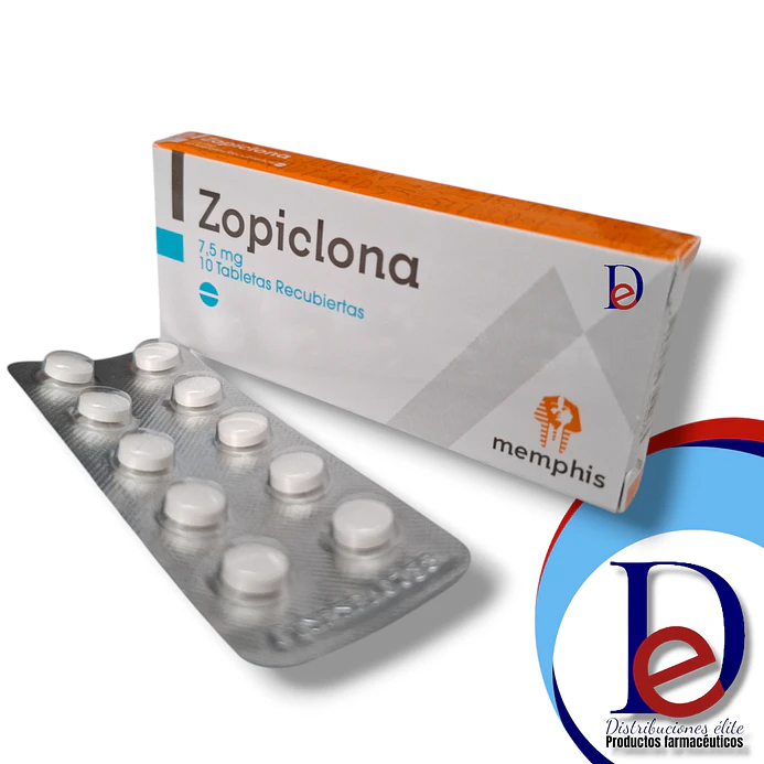 ZOPICLONA 7.5 MG X 10 TAB REC - -MEMPHIS  -UBI 27-D 1