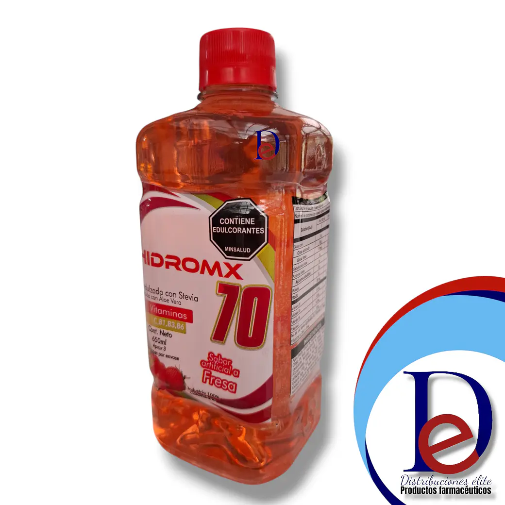 HIDROMX 70 X 650 ML FRESA- SUERO- ALIKIN PHARMA- UBI  1