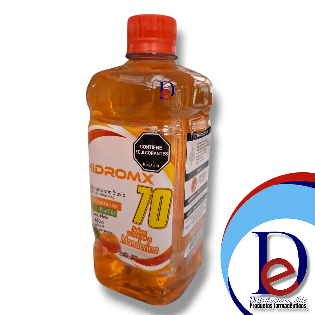 HIDROMX 70 X 650 ML MANDARINA- SUERO- ALIKIN PHARMA- UBI  1