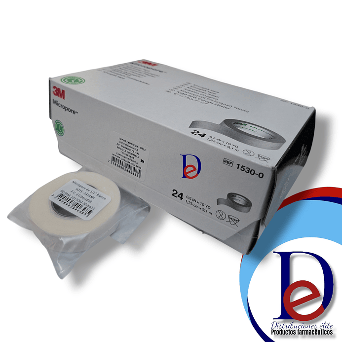 MICROPORE BLANCO 1/2