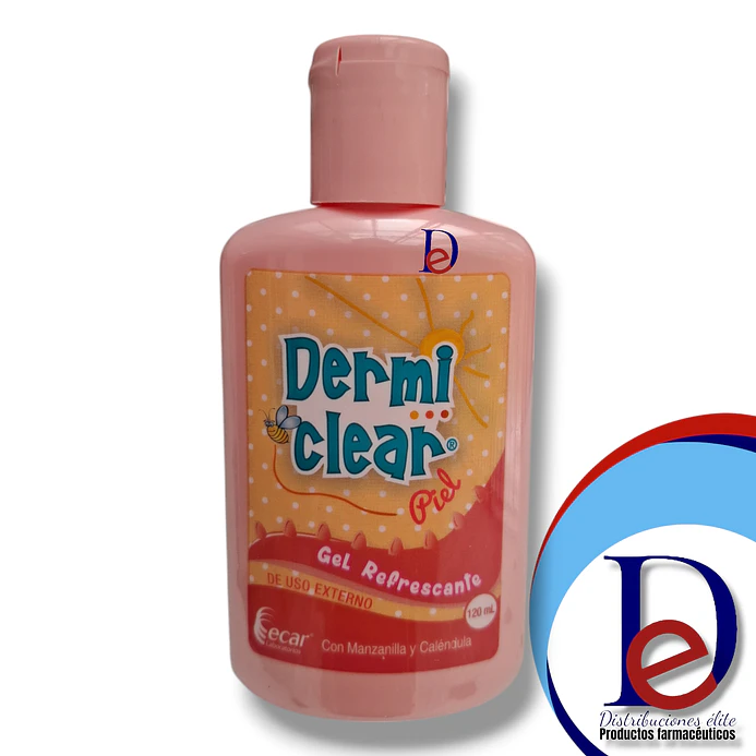 DERMICLEAR GEL ROSADO X 120 ML - MANZANILLA+ CALENDULA- ECAR- 17-B 1