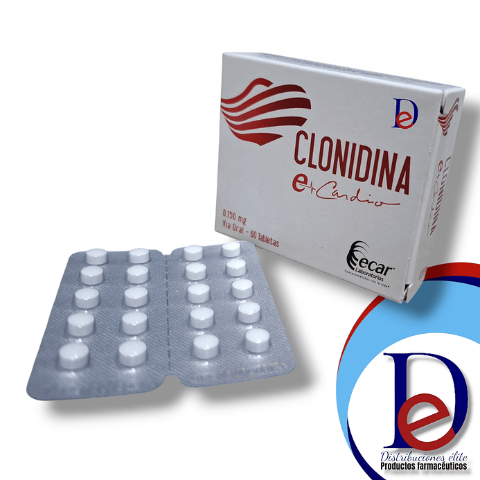 CLONIDINA HCL 0.150 MG X 60 TAB --ECAR- UBI 1