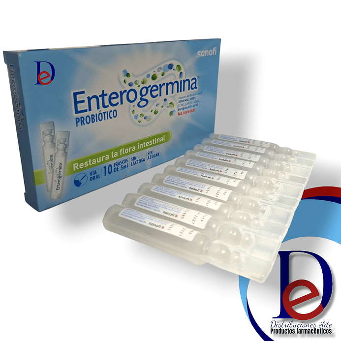 ENTEROGERMINA X 10 AMP BEBIBLES- PROBIOTICOS- SANOFI- - UBI 26-D 1