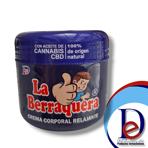 CREMA LA BERRAQUERA X 60 ML- CREMA CORPORAL RELAJANTE- BIOCLEAN- 26-B