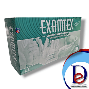 GUANTE LATEX EXAMEN (M) X 100- - PROTEX- - UBI 28-E*