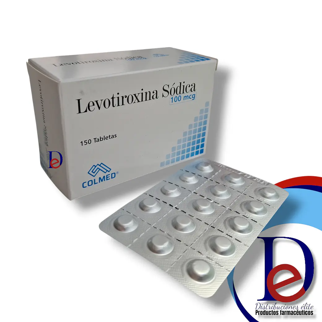 LEVOTIROXINA 100 MCG X 150 TAB- - COLMED- UBI 7-F 1