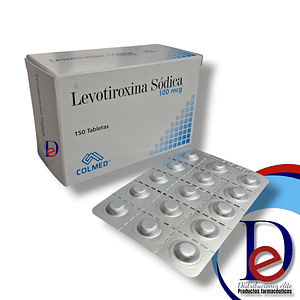 LEVOTIROXINA 100 MCG X 150 TAB- - COLMED- UBI 7-F
