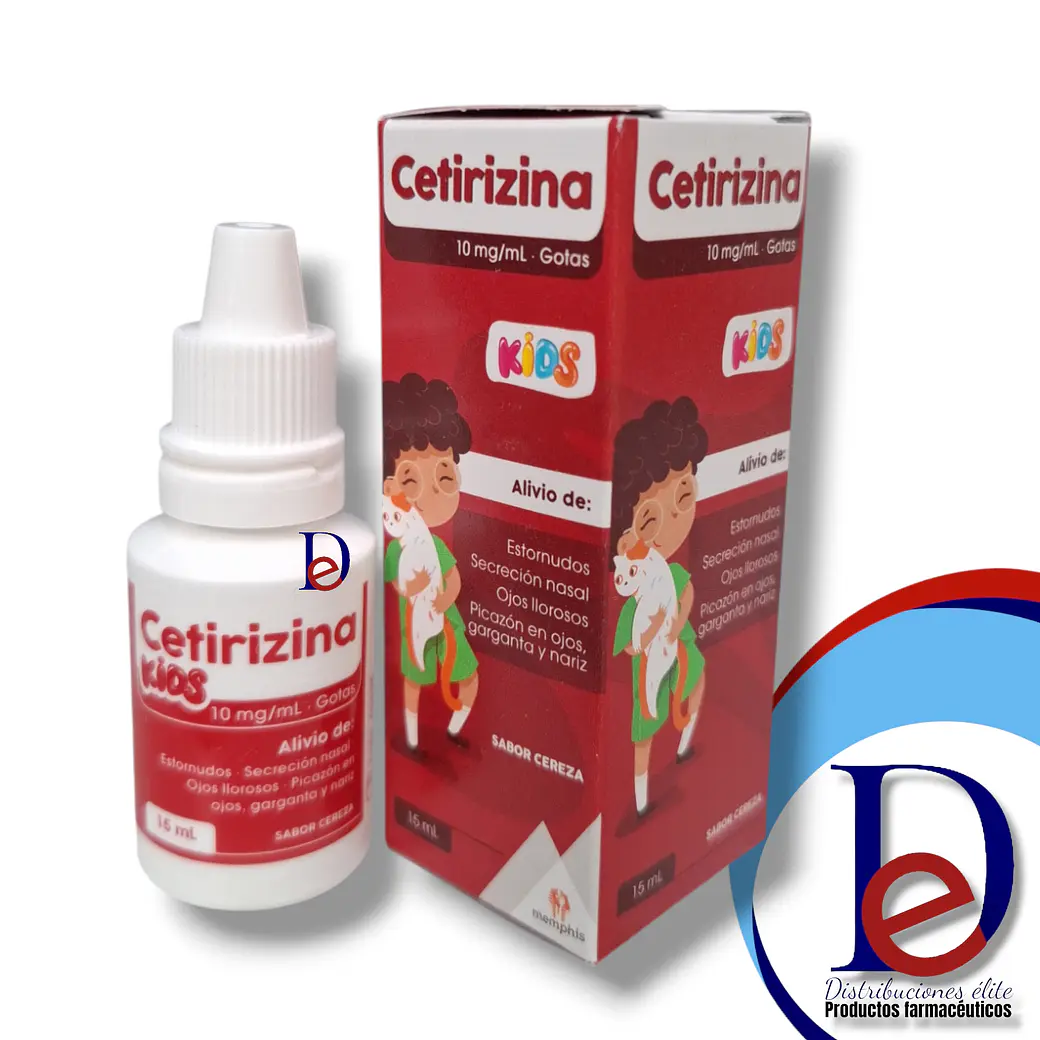 CETIRIZINA 10MG/ML GOTAS X 15 ML - - MEMPHIS- 15-C 1