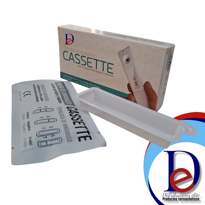 PRUEBA DE EMBARAZO CASSETTE X 1 - - CHEMI-BODEGA-A- UBI 9-A 1