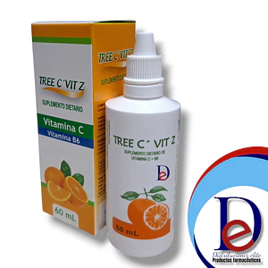 TREE C VIT + B6 GOTAS X 60ML- VITAMINA C+ VITAMINA B6- KEOPS- UBI 9-D