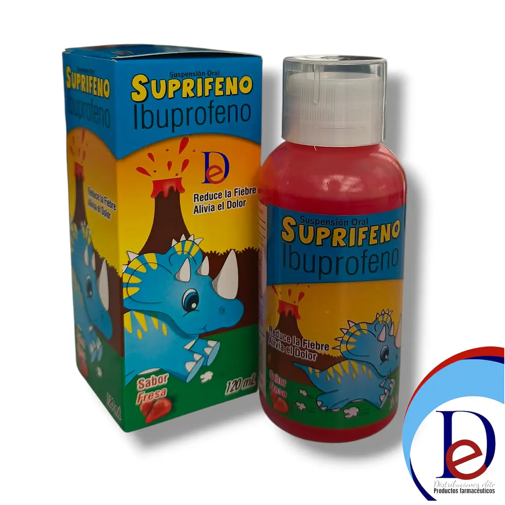 IBUPROFENO 100MG/5ML SPX120ML(SUPRIFENO)- - LAPROFF- - UBI 14-B 1