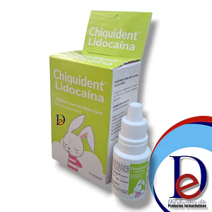 CHIQUIDENT SOL BUCAL X 10 ML- LIDOCAIDA- NOVAMED- UBI 20-D