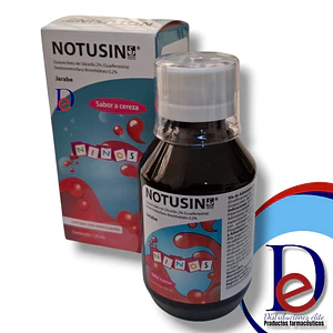 NOTUSIN NIÑOS JBE X 120 ML- DEXTROMETORFANO 0,2%+ GUAYACOLATO 2% - SIEGFRIED- UBI 19-F