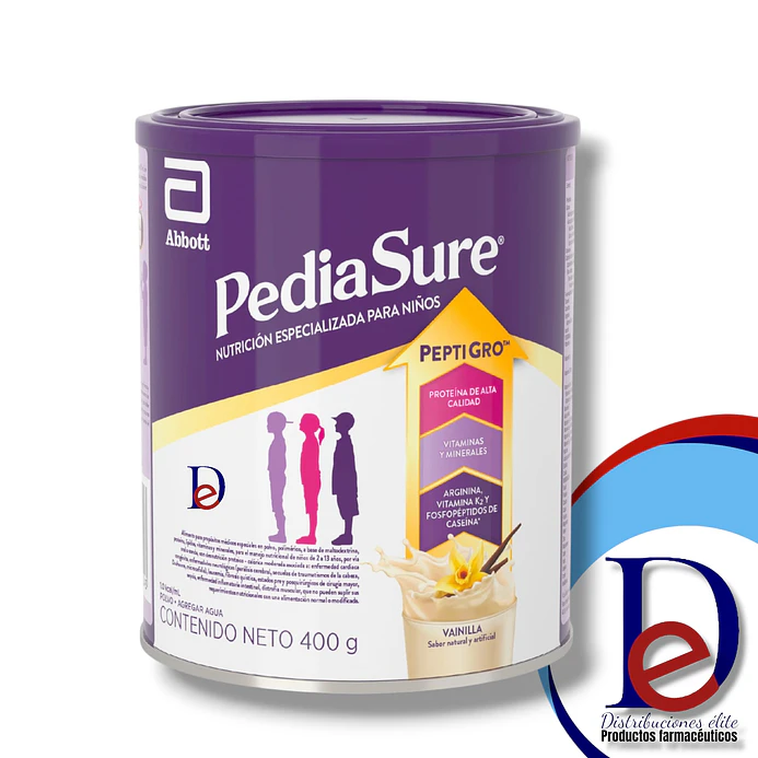 PEDIASURE VAINILLA X 400 GR- MULTIVITAMINICO- ABBOTT- UBI 1