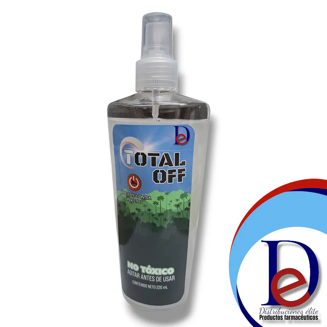 TOTAL OFF REPELENTE SPRAY X 220 ML- REPELENTE- TOTALMAX- UBI* 1