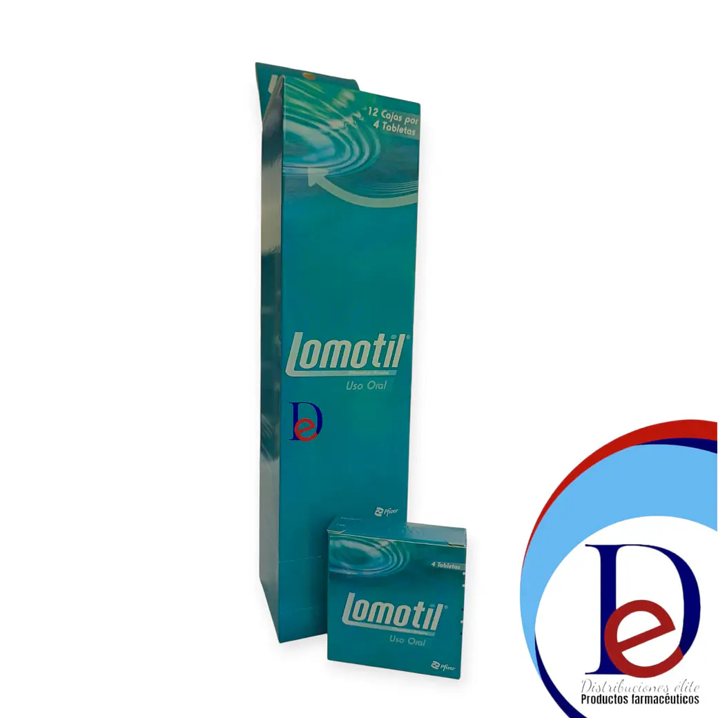 LOMOTIL DISPENSADOR X 12 X 4 TAB- DIFENOXILATO+ ATROPINA- GRUNENTHAL- BLOQUE 2- UBI 7-A 1