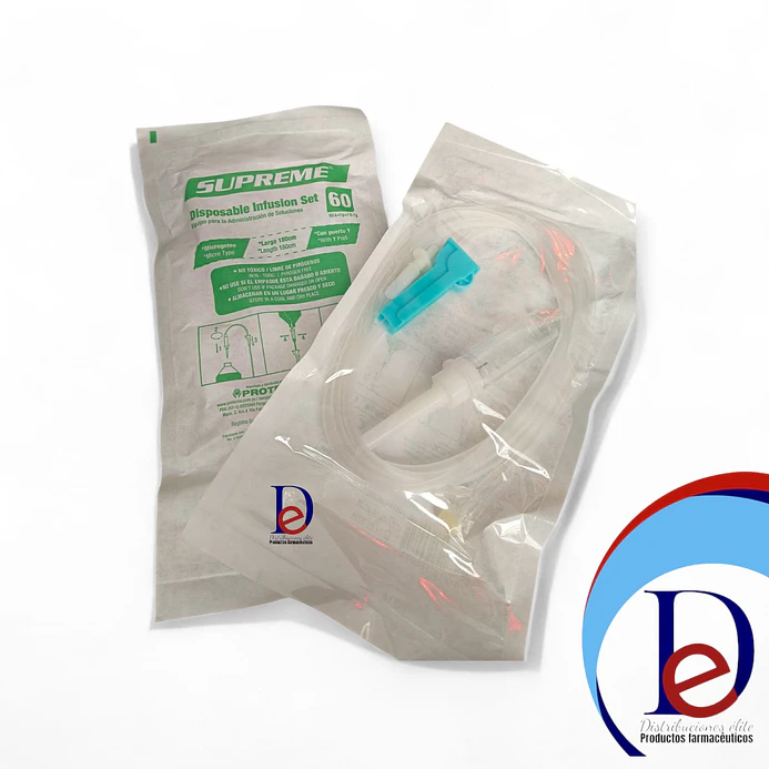 EQUIPO VENOCLISIS MICROGOTEO 60G- - PROTEX- UBI 23-D 1