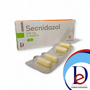 SECNIDAZOL 500 MG X 4 TAB - - MEMPHIS- 28-D