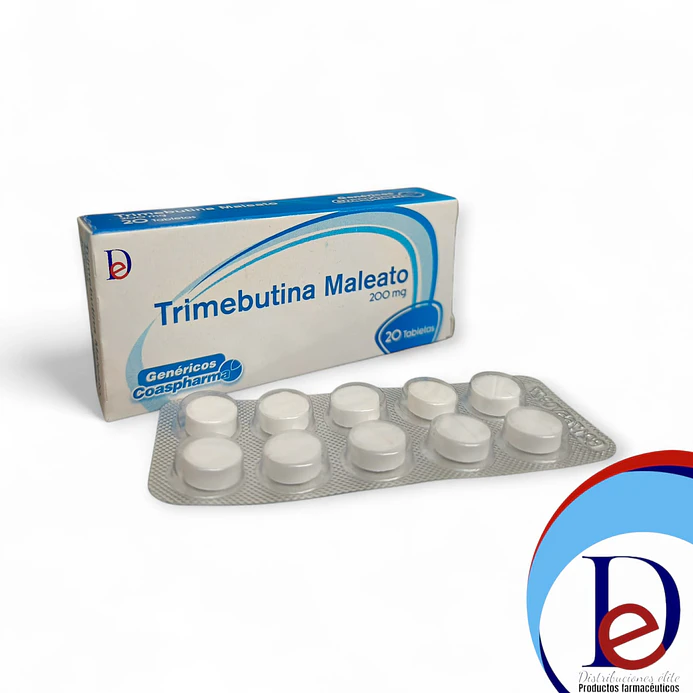 TRIMEBUTINA 200 MG X 20 TAB- - COASPHARMA- - UBI 7-C 1