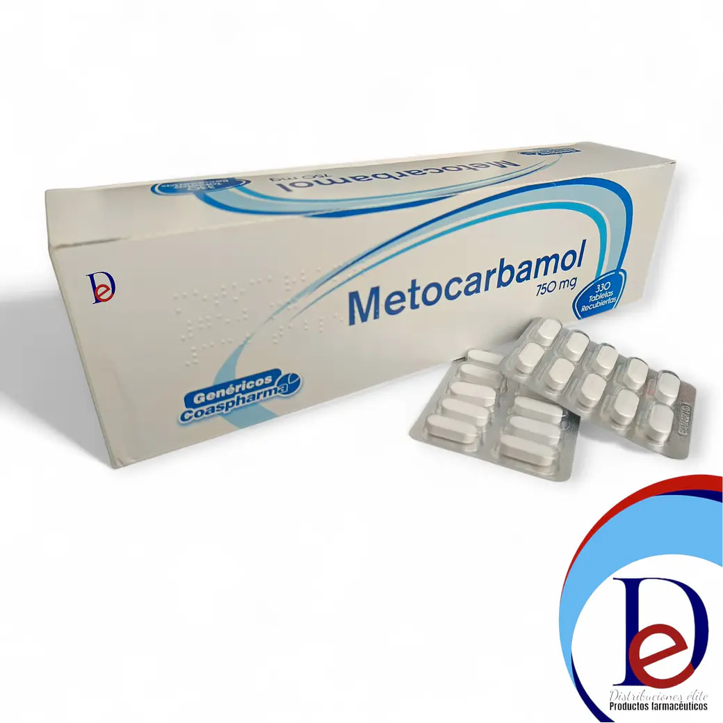 METOCARBAMOL 750 MG X 330 TAB- - COASPHARMA- UBI 7-B 1