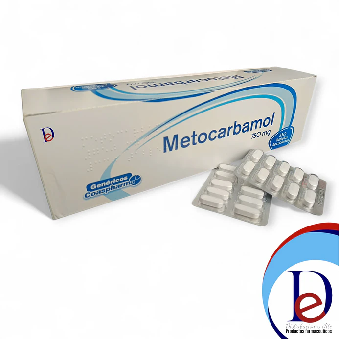 METOCARBAMOL 750 MG X 330 TAB- - COASPHARMA- UBI 7-B 1