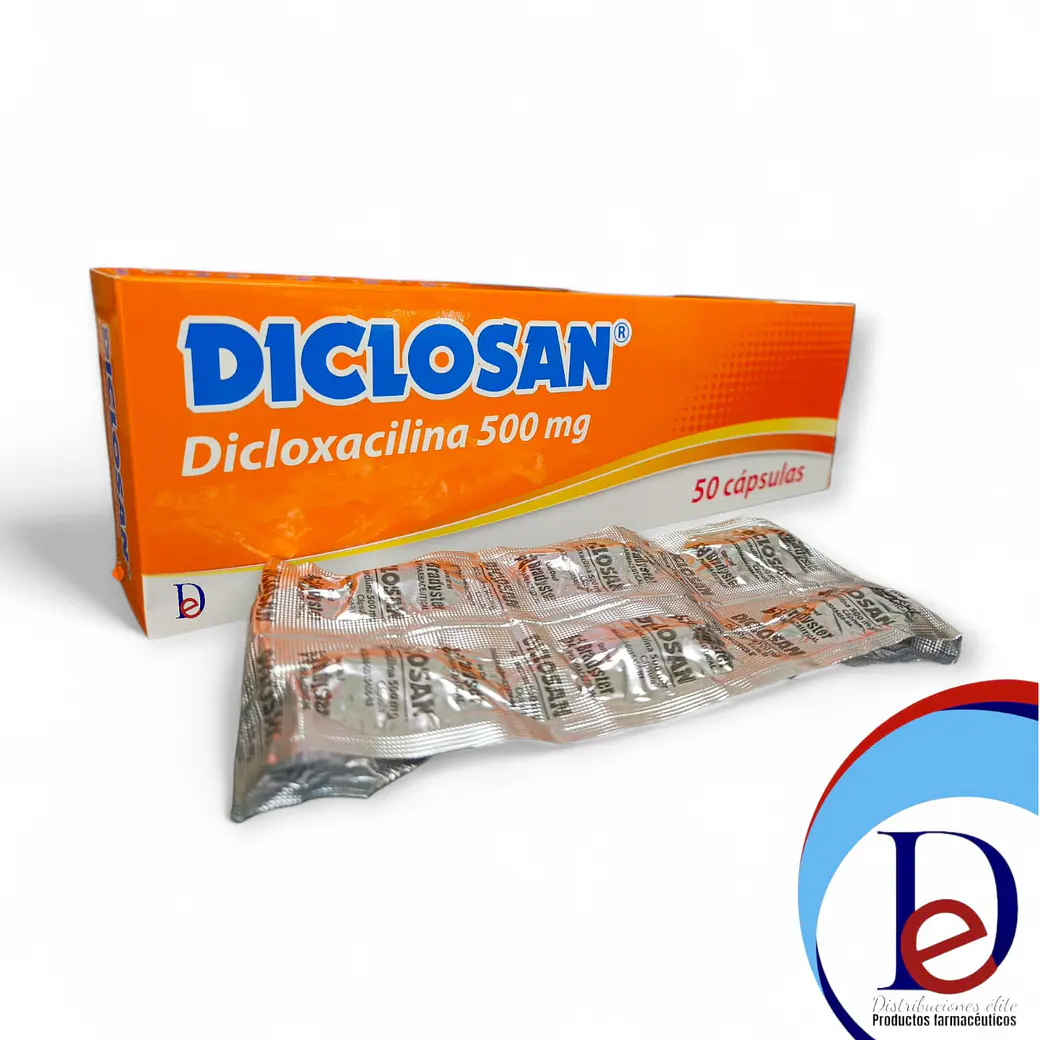 DICLOSAN 500 MG X 50 CAP -DICLOXACILINA-BRADYSTER- BLOQUE 1-UBI 12-E 1