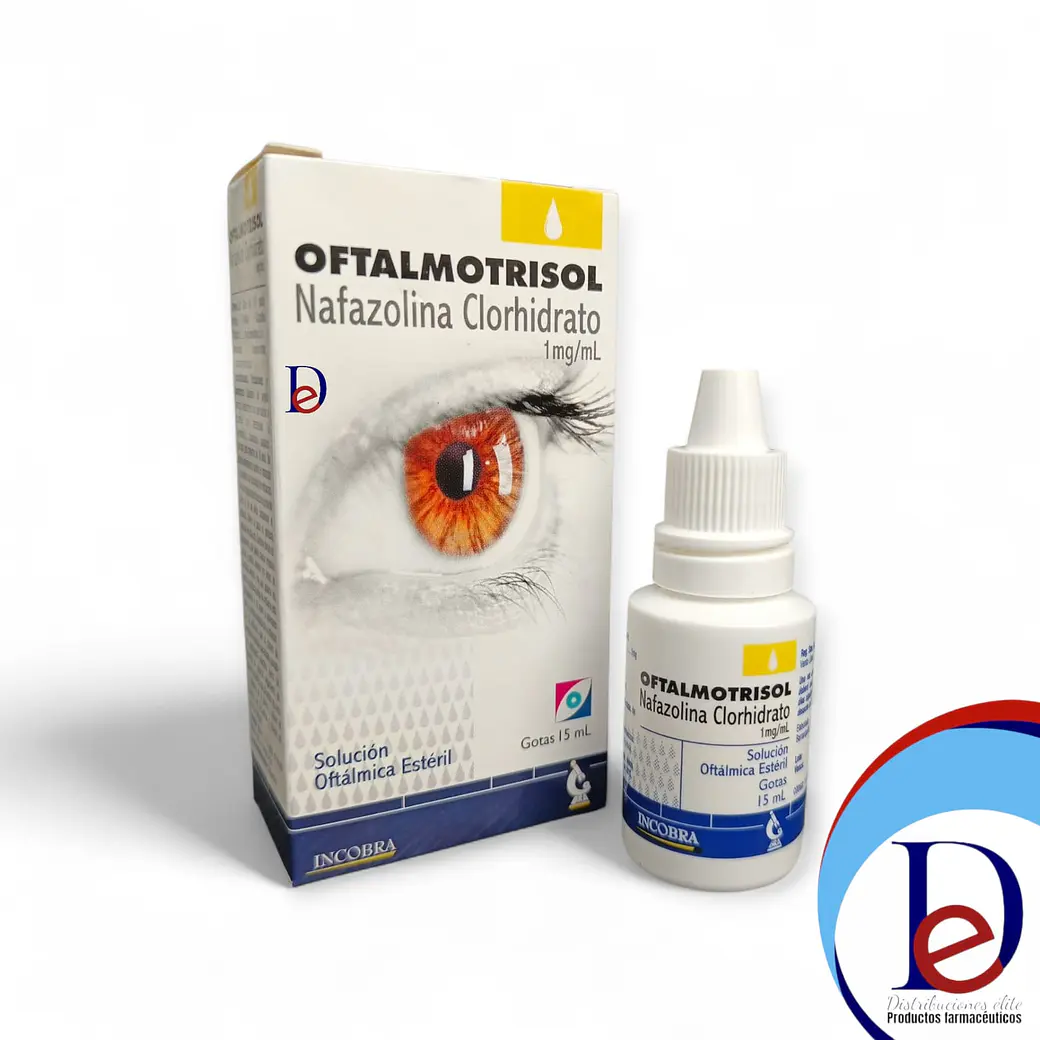 OFTALMOTRISOL GOTAS OFT X 15 ML -NAFAZOLINA -INCOBRA-BLOQUE 3-  UBI 16-F 1