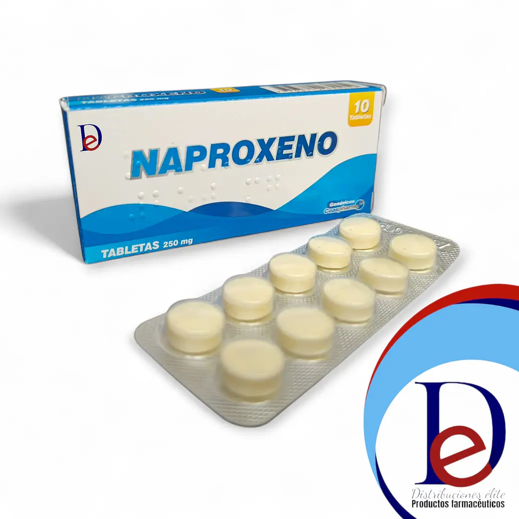 NAPROXENO 250 MG X 10 TAB- - COASPHARMA-BLOQUE 1- 8-B 1