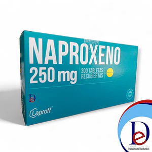 NAPROXENO 250 MG X 300 TAB- - LAPROFF- - UBI 11-E
