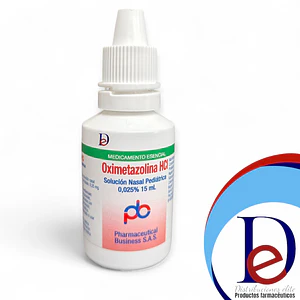 OXIMETAZOLINA 0.025% GOTAS X 15 ML- BLOQUE 1- BUSINESS- 21-C