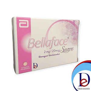 BELLAFACE SUAVE X 28 TAB -DIENOGEST/ ETINILESTRADIOL-ABBOTT- UBI 20-D