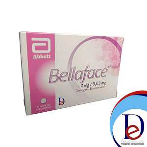 BELLAFACE X 21 TAB- DIENOGEST+ ETINILESTRADIOL- LAFRANCOL- BODEGA A-UBI 19-D