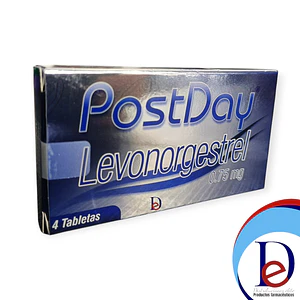 POSTDAY 0.75 MG X 4 TAB- LEVONOGESTREL 0.75 MG- LAFRANCOL- UBI 1-C