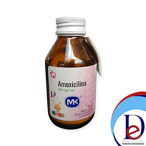 AMOXICILINA 250MG/5ML SUSP X 100 ML- - MK- - UBI 8-C