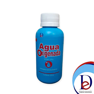 AGUA OXIGENADA 3% X 120 ML- - COASPHARMA-BODEGA B- 7-E 