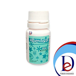 ALBENDAZOL 4% SUSP X 20 ML- - LAPROFF- - UBI 14-D