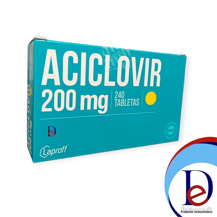 ACICLOVIR 200 MG X 240 TAB- - LAPROFF- VTO OCT 26- 14-C 1