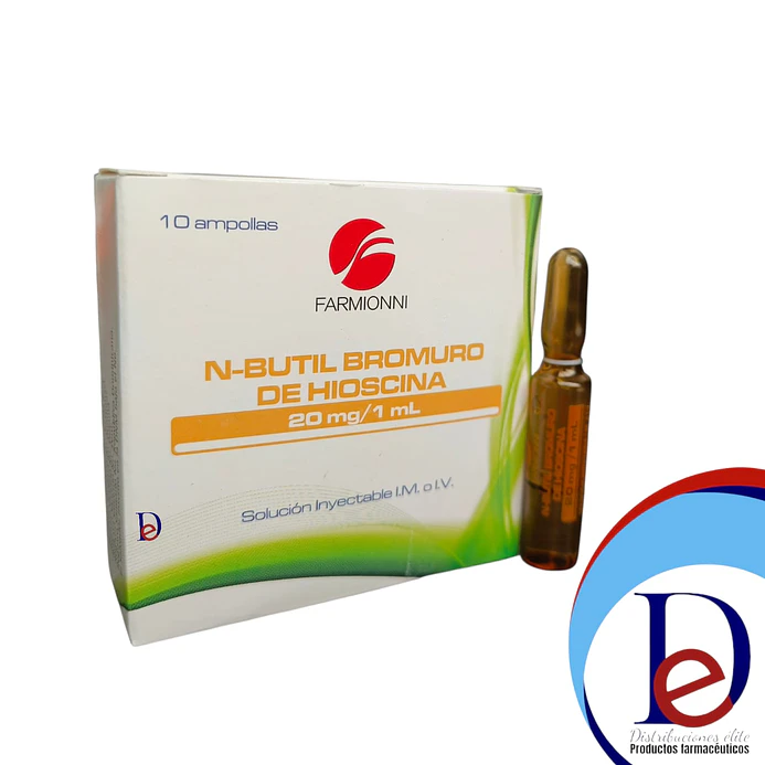 HIOSCINA 20MG/1ML X 10 AMP- - FARMIONI- 19-D 1