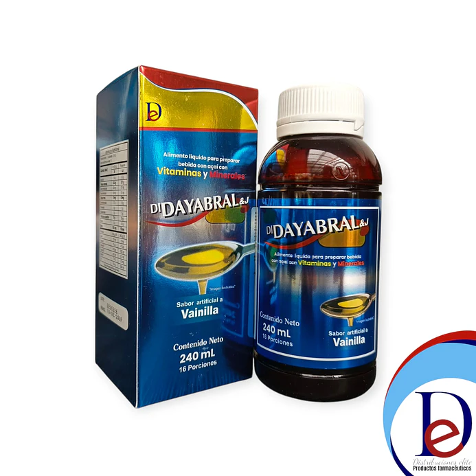 DAYABRAL JBE X 240 GR- MULTIVITAMINICO- NALEMAN- - UBI 20-E 1