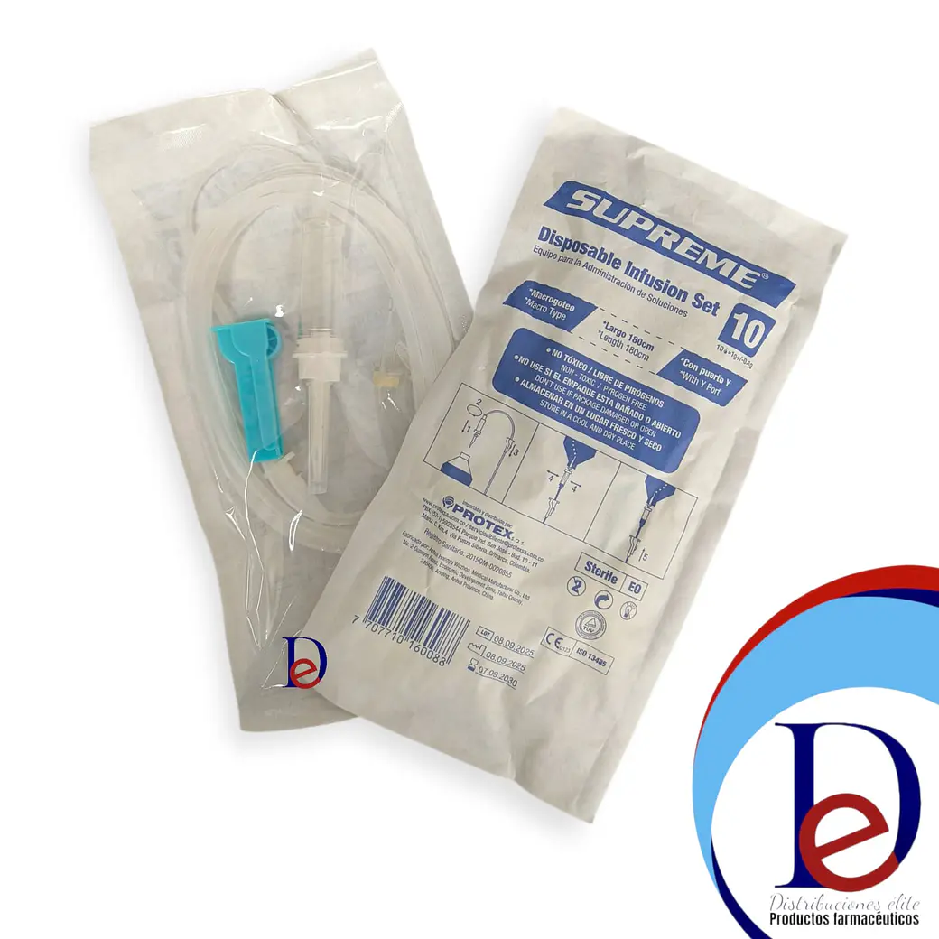 EQUIPO VENOCLISIS MACROGOTEO 10G- - PROTEX- BLOQUE 2- UBI 25-F 1
