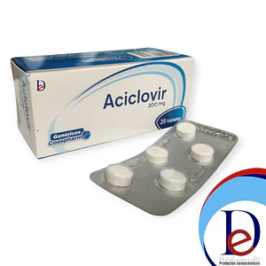 ACICLOVIR 200 MG X 25 TAB - - COASPHARMA- 5-D