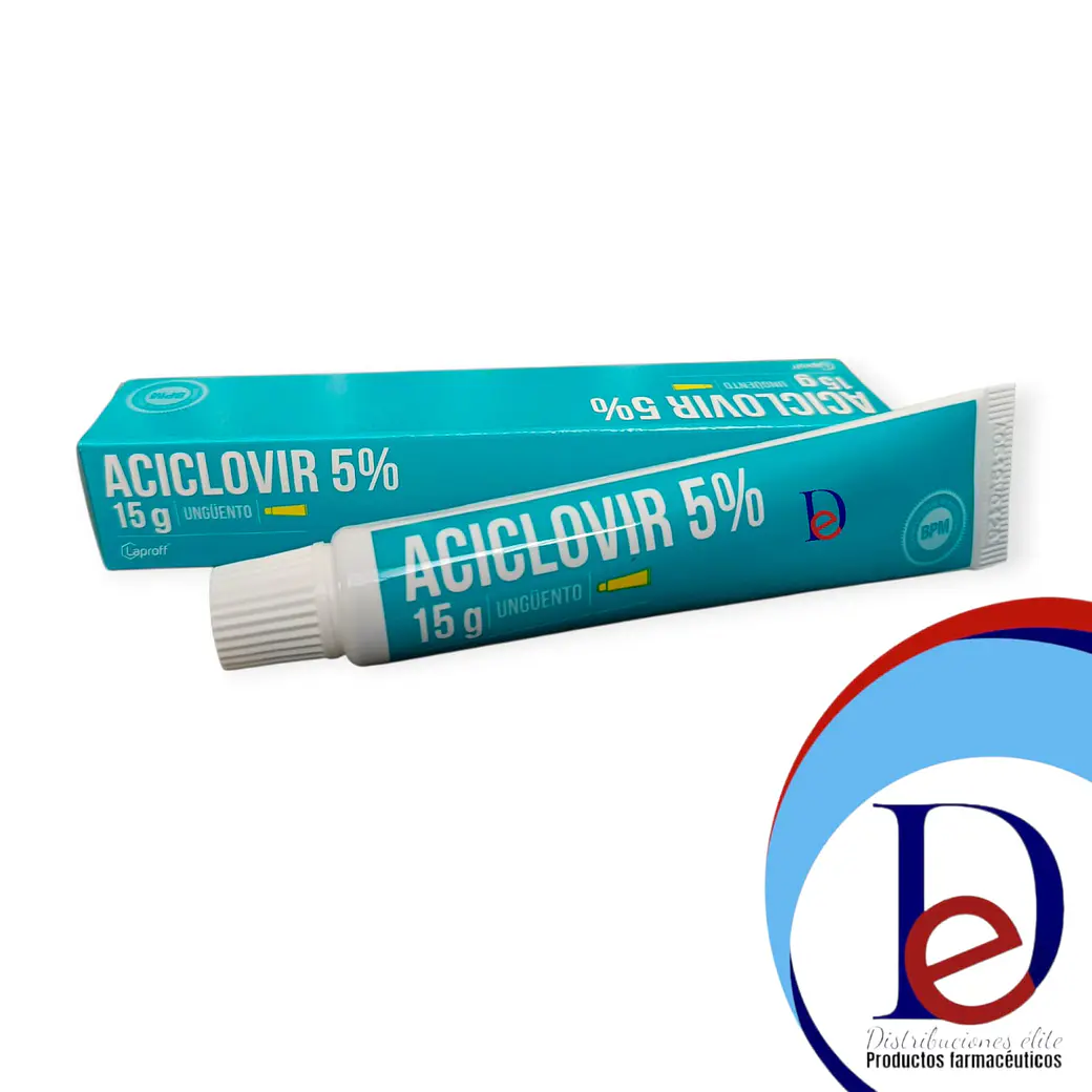 ACICLOVIR 5% UNG X 15 GR- - LAPROFF- - UBI 14-C 1