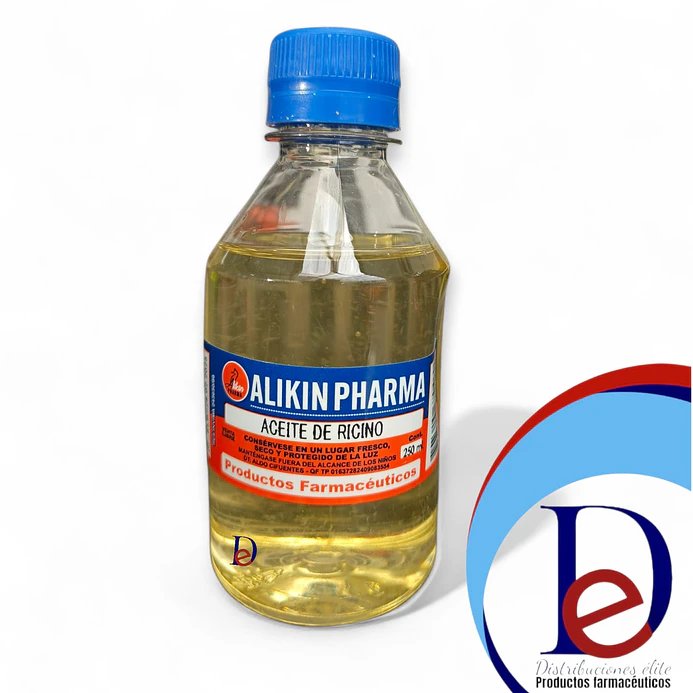 ACEITE DE RICINO X 250 ML- - ALIKIN PHARMA- VTO OCT 26- 25-D* 1
