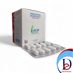TRIMETOPRIM SULFA F 960 MG X 100 TAB - - ECAR- 13-D