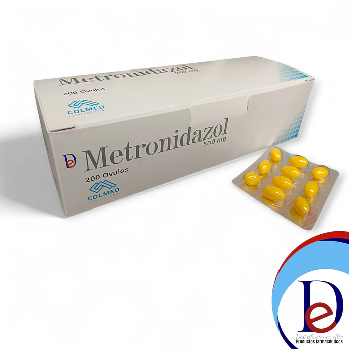 METRONIDAZOL 500 MG X 200 OVULOS VAG- - COLMED- - UBI 7-C 1