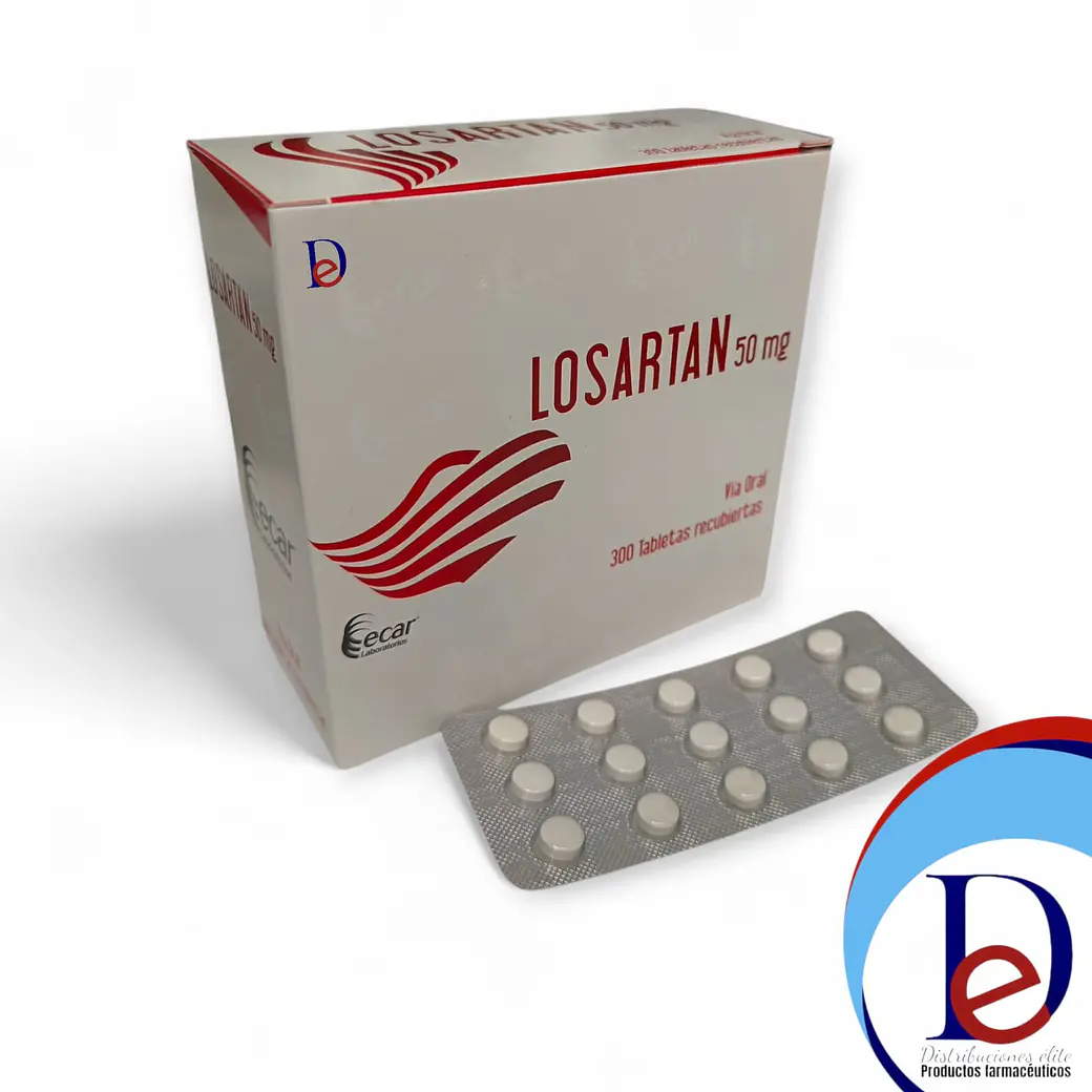 LOSARTAN 50 MG X 300 TAB - - ECAR- 21-E 1