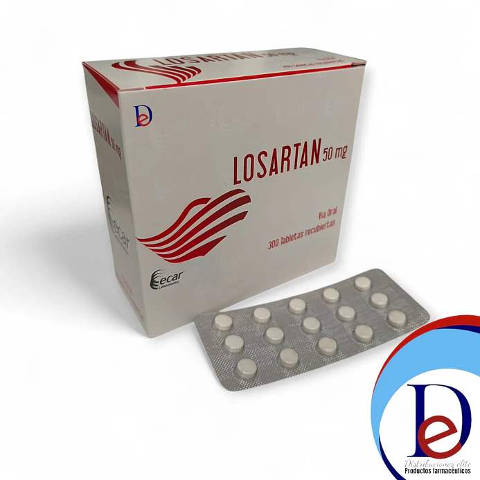LOSARTAN 50 MG X 300 TAB - - ECAR- 21-E 1