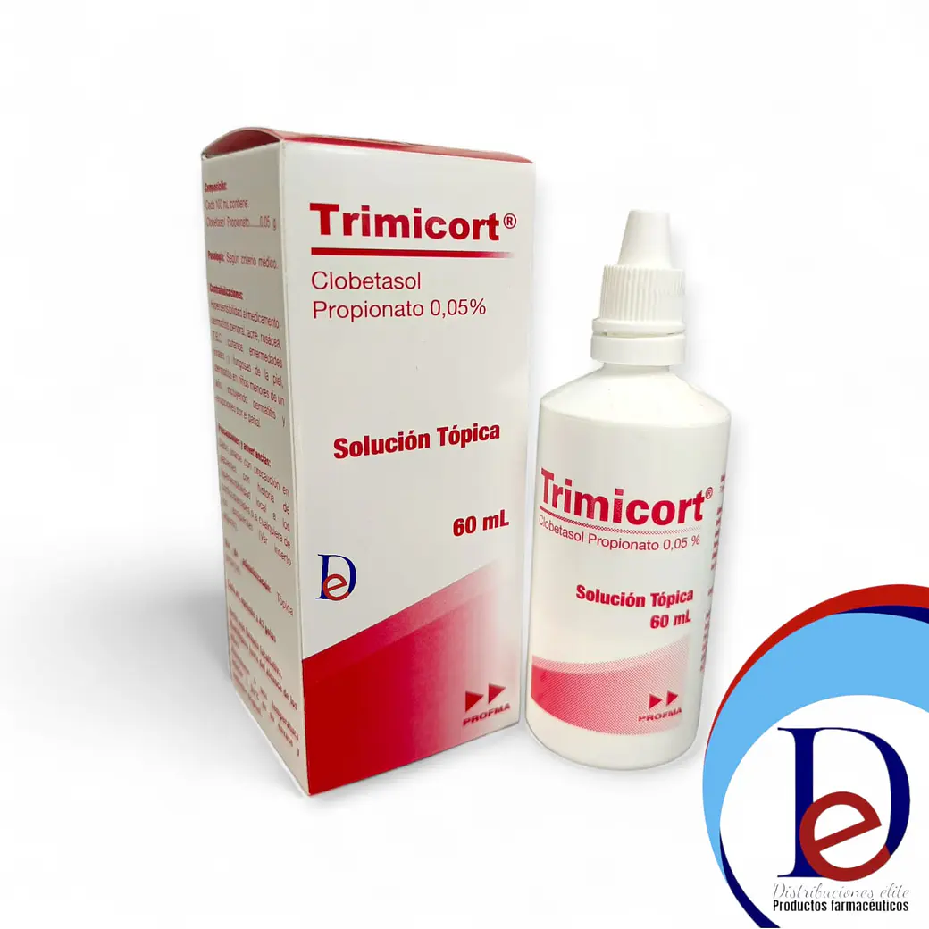 TRIMICORT 0.05% LOCION X 60 ML - CLOBETASOL 0,05%- PROFMA- 16-F 1