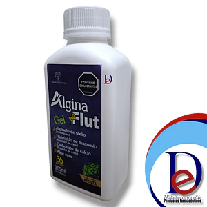 ALGINA FLUT GEL X 360 ML- ALGINATO SODIO+ HIDROXIDO MAGNESIO+ CARBONATO CALCIO+ ALOE VERA- MEDICAL- UBI 