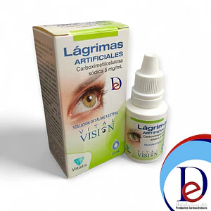 VITALVISION 5MG/ML GOTAS X 15 ML- CARBOXIMETILCELULOSA, LAGRIMAS ARTIFICIALES- VITALIS- 18-C